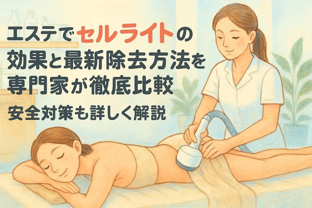 エステでセルライトの効果と最新除去方法を専門家が徹底比較｜安全対策も詳しく解説